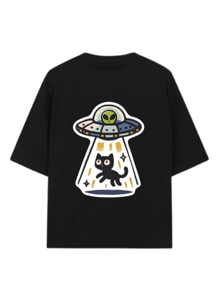 aliens One Size t- shirt Black Back 7