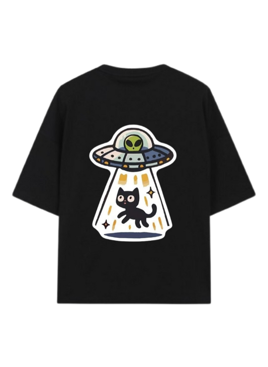 aliens One Size t- shirt Black Back 7