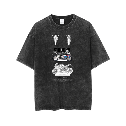 MOTOR CYCLE t- shirt One Size Washed 10