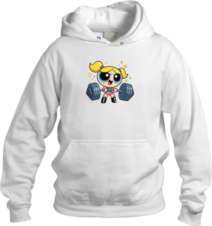 workout gym pilates Oversize Hoodie White 10