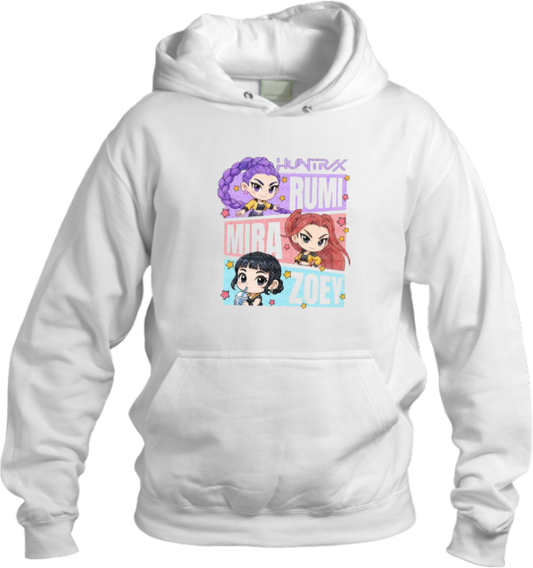 Hunterix kpop Oversize  Hoodie White 10