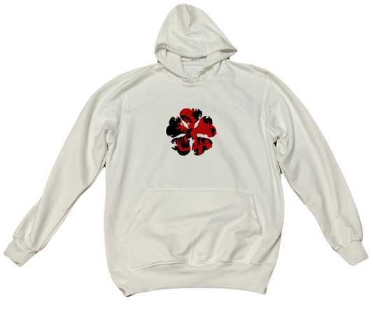 Black clover One Size hoodie White 10