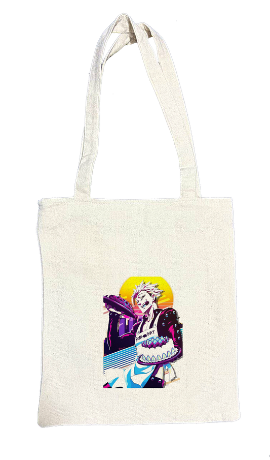 Anime Nanatsu no taizai seven deadly sins  tote bag White 10