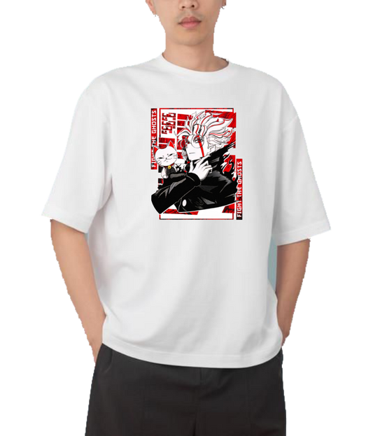 RANDOM ANIME GIRL  t- shirt White 10