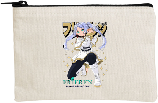Frieren Beyond Journey's End wallet pencil case Beige 10 (Copy)