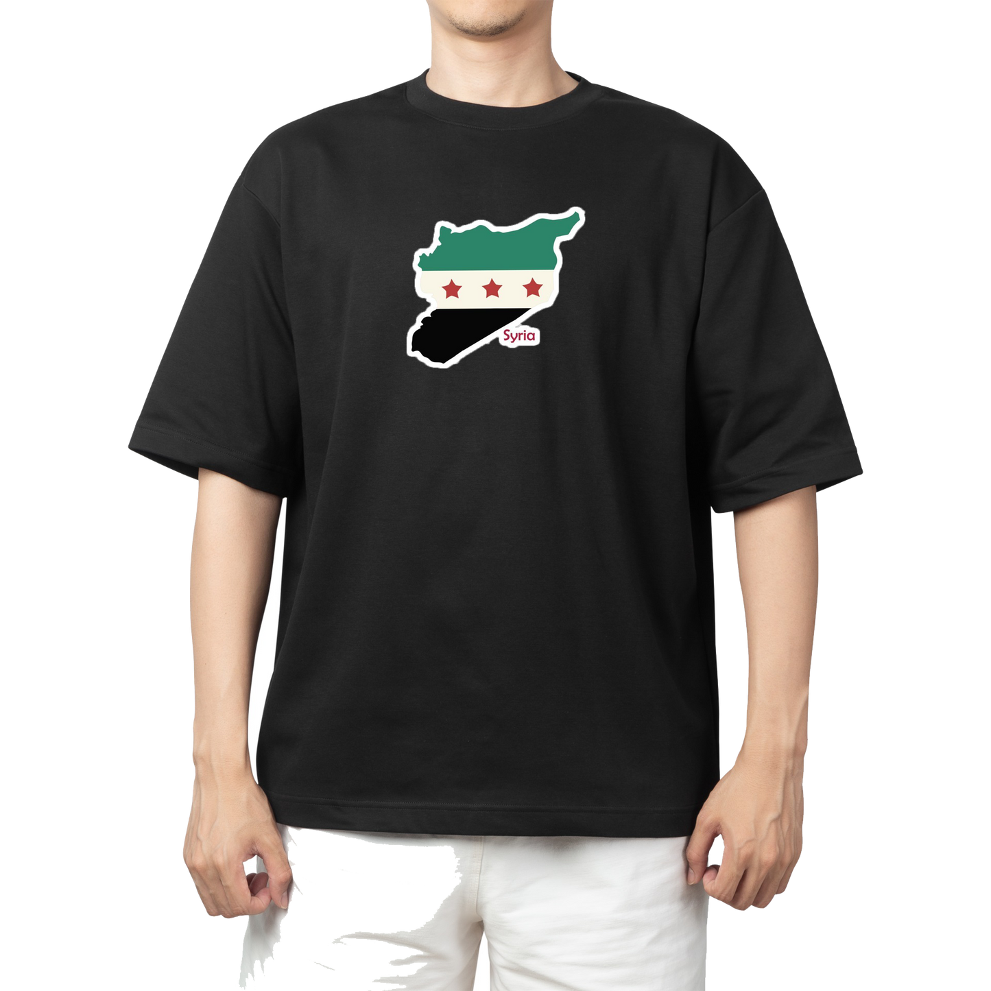 Syria t- shirt One Size Black 10