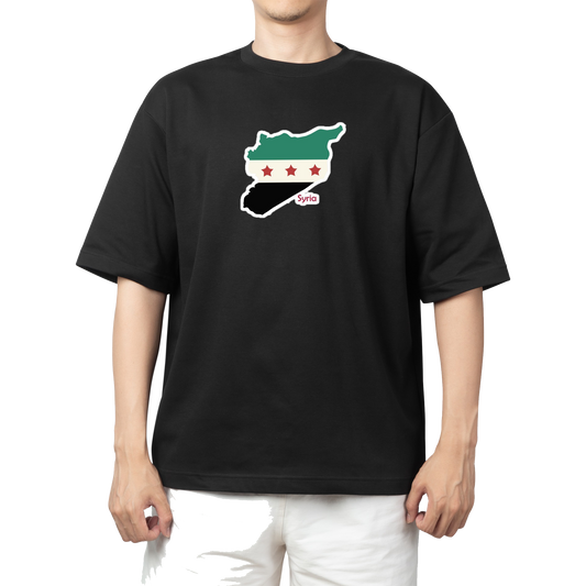 Syria t- shirt One Size Black 10