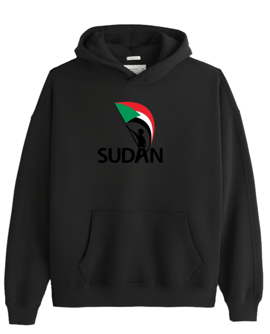 Sudan Oversize Hoodie Black 10