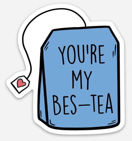 Sticker coffee YOU'RE MY BES-TEA 10