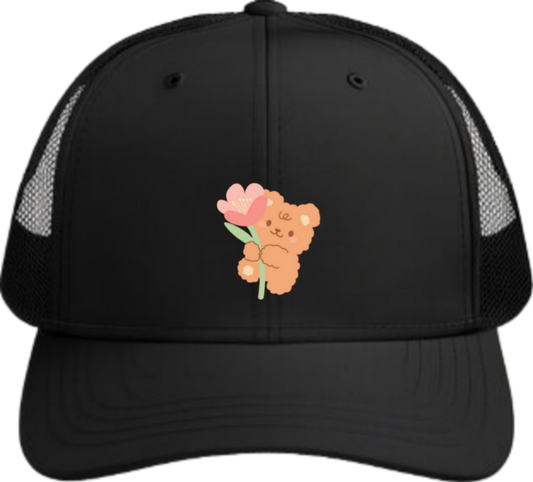 bear Baseball cap Black 10