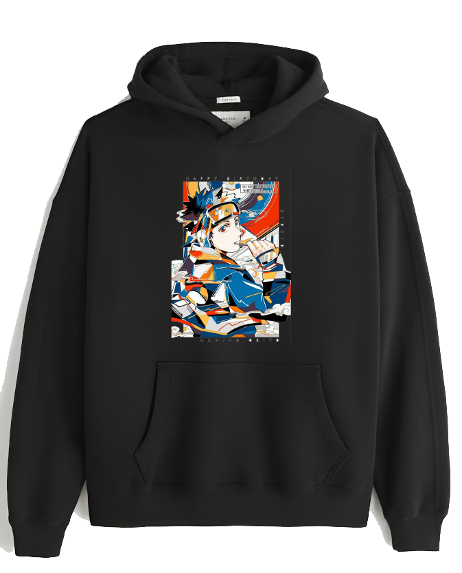 Naruto Shippuden One Size hoodie Black 50