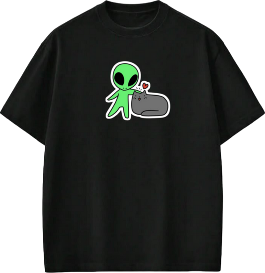 aliens One Size t- shirt Black 10