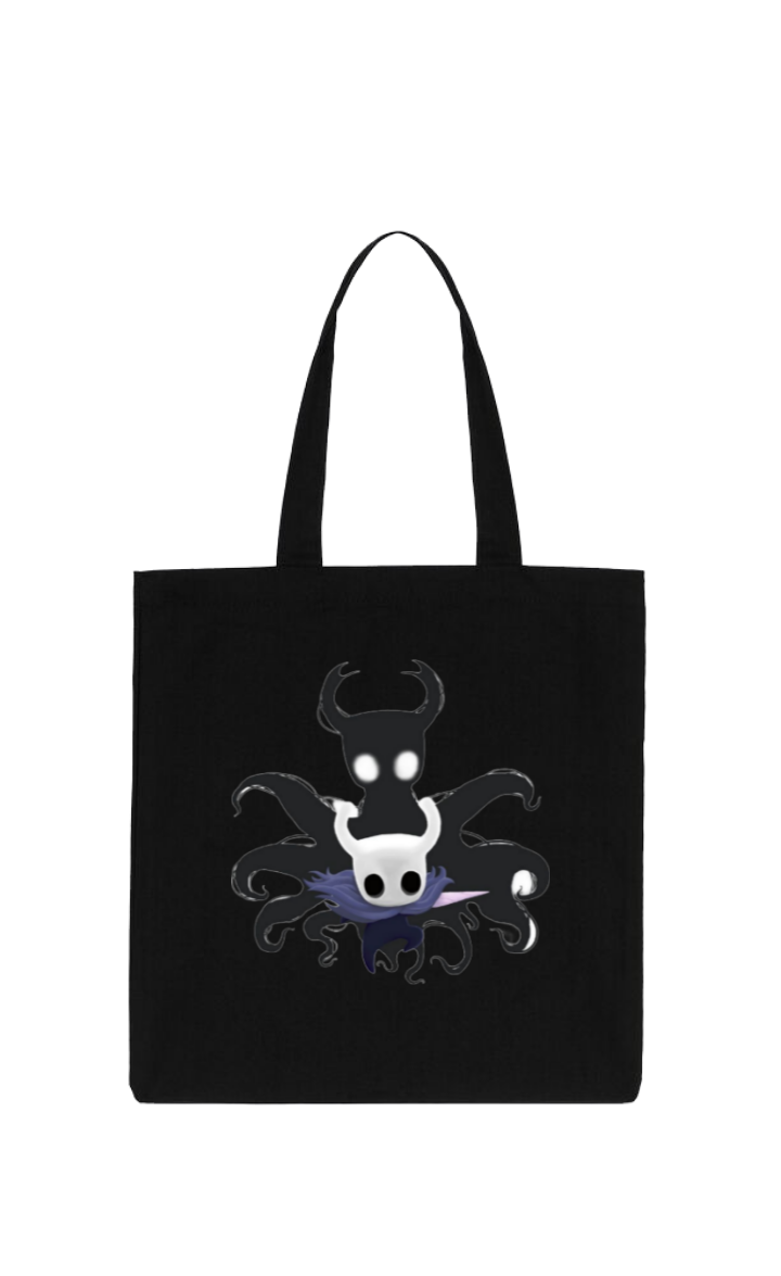 Hollow Knight tote bag Black 10