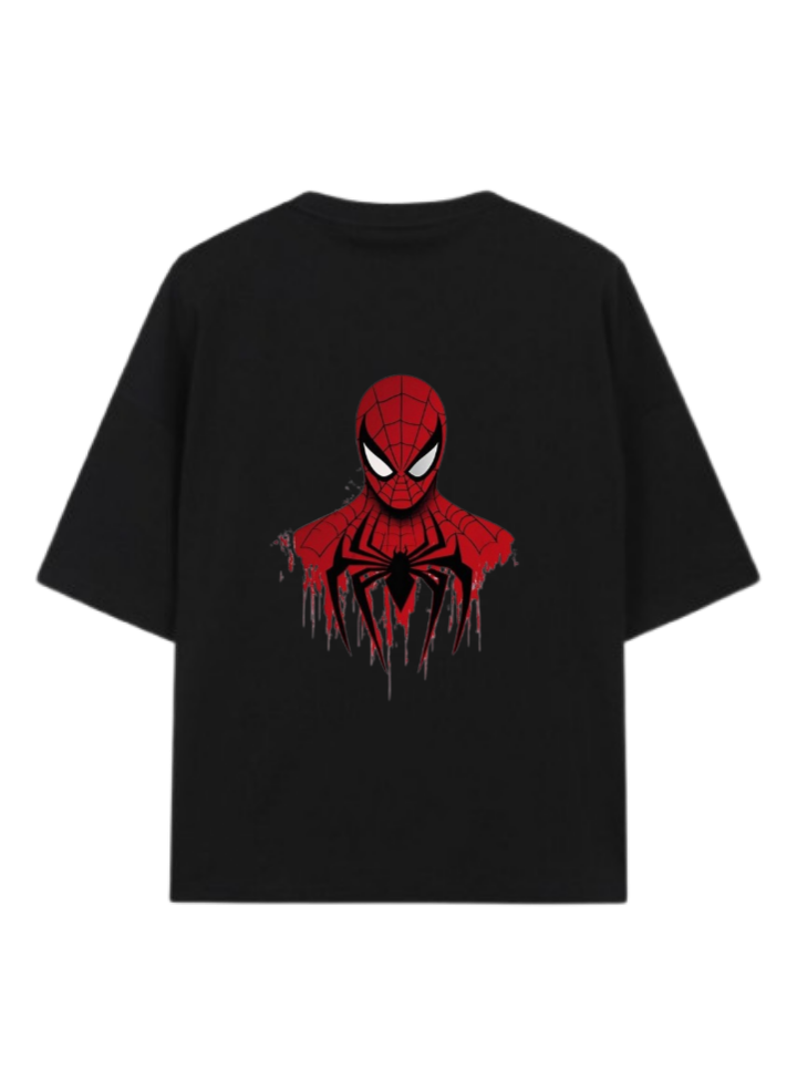 Spiderman t- shirt One Size Black Back 10