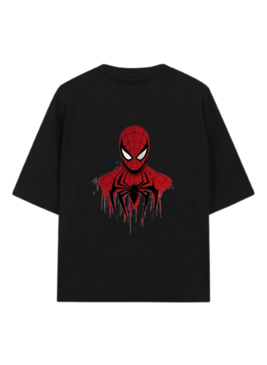 Spiderman t- shirt One Size Black Back 10