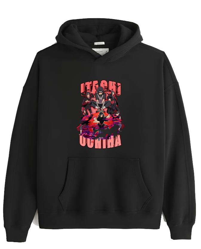 Naruto Shippuden One Size hoodie Black 10