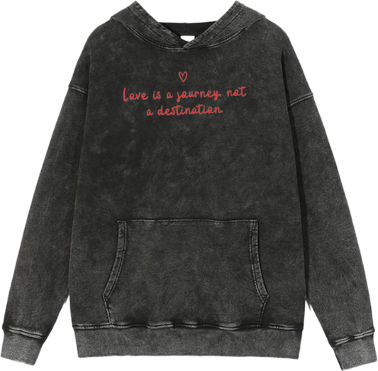VaIentine coupIe Oversize  Hoodie Washed gray 10