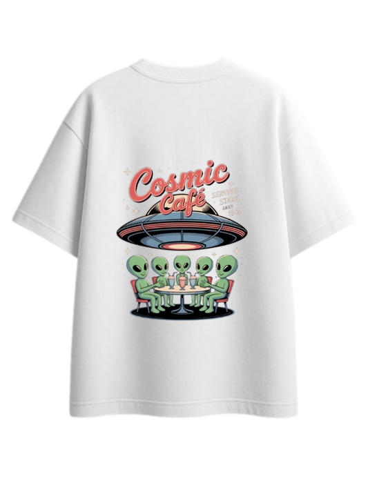 aliens One Size t- shirt White Back 10
