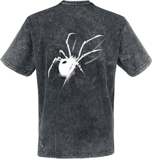 Goth t- shirt Washed Back 10