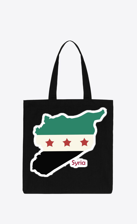Syria tote bag Black 10