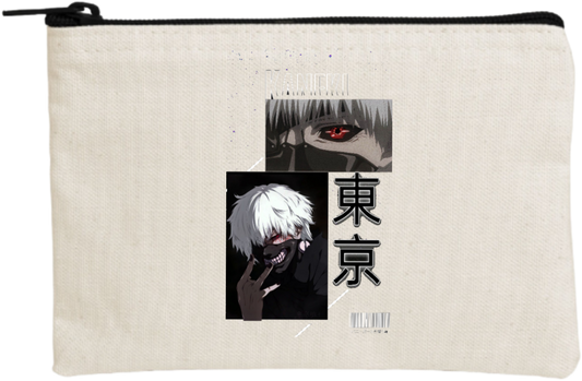 Tokyo ghoul wallet pencil case Beige 10