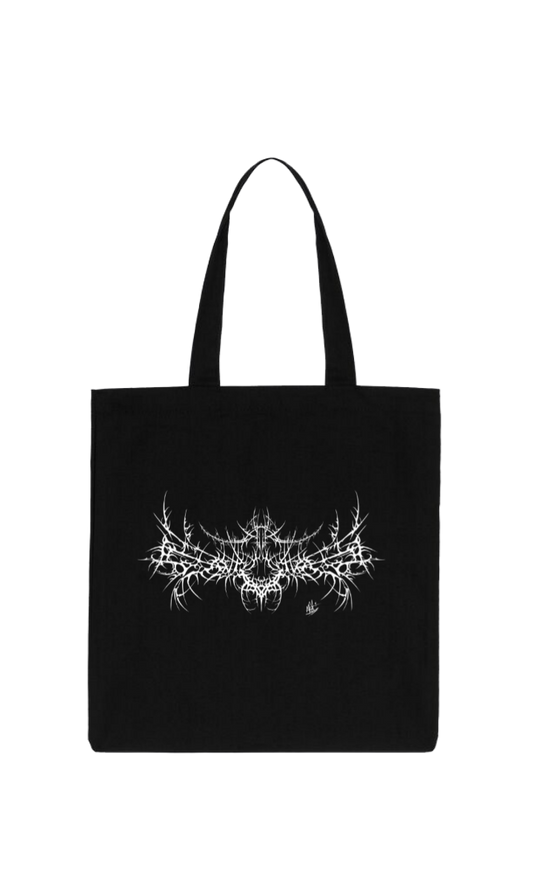 Goth tote bag Black 10