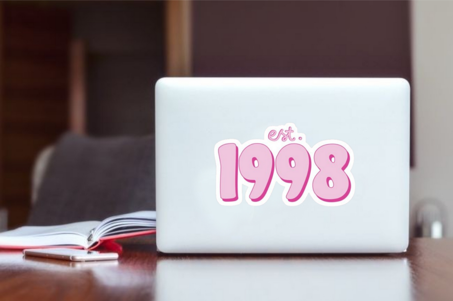 age Laptop Sticker 1998