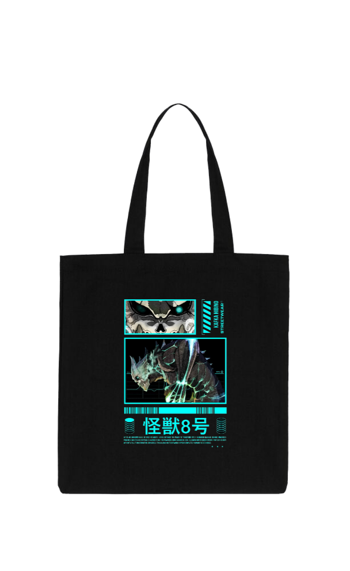 Kaiju No. 8 tote bag Black 10