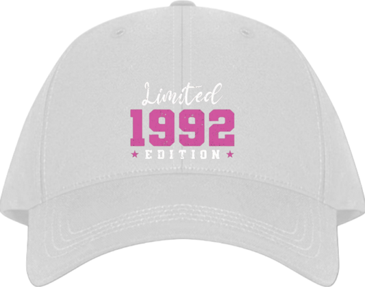 age Baseball cap White 1992