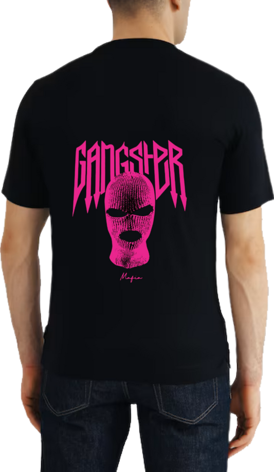 Gangster Vibe t- shirt One Size Black back 10
