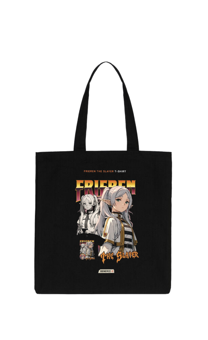 Frieren Beyond Journey's End tote bag Black 10