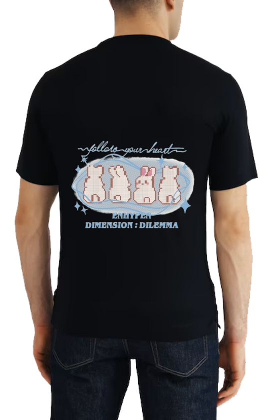 DIMENSION: DILEMMA t- shirt One Size Black back 10