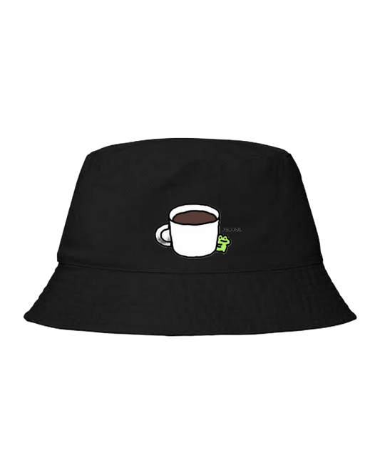 Frog Bucket hat Fishman hat cap Black 10