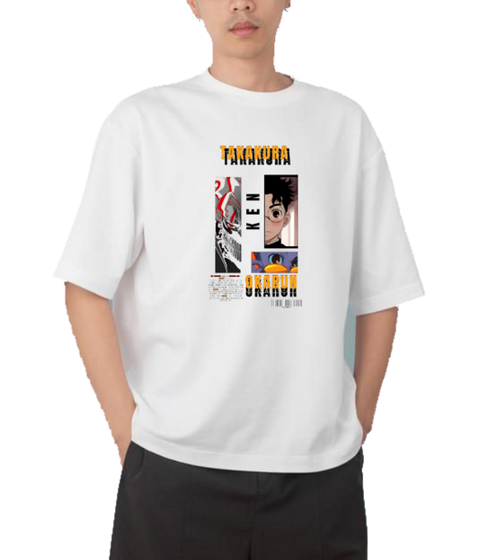 Dandadan t- shirt One Size White 10