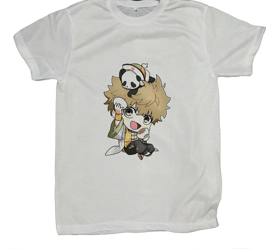 blue lock t- shirt fat White 10