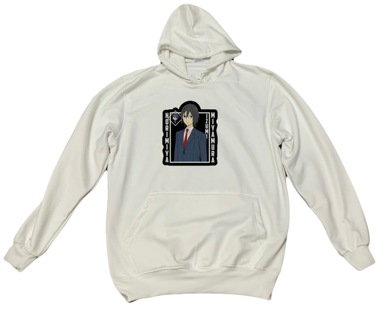 Horimiya One Size hoodie White 10