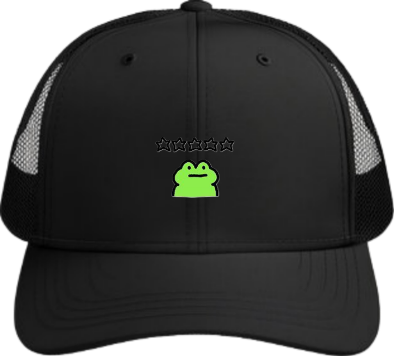 Frog Baseball cap Black 10
