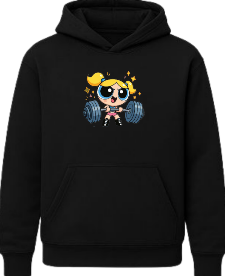 workout gym pilates Oversize Hoodie Black 10