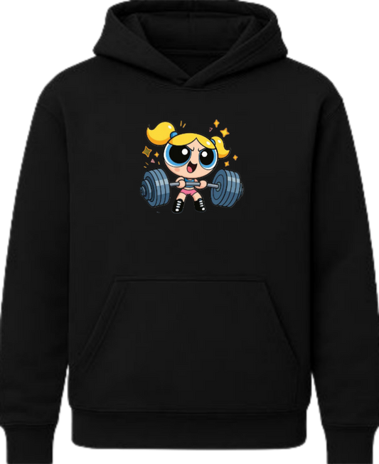 workout gym pilates Oversize Hoodie Black 10