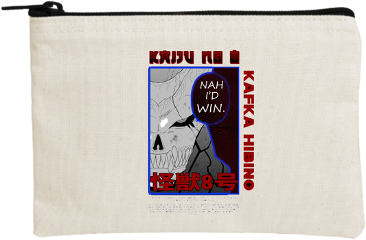 Kaiju No. 8 wallet pencil case Beige 10