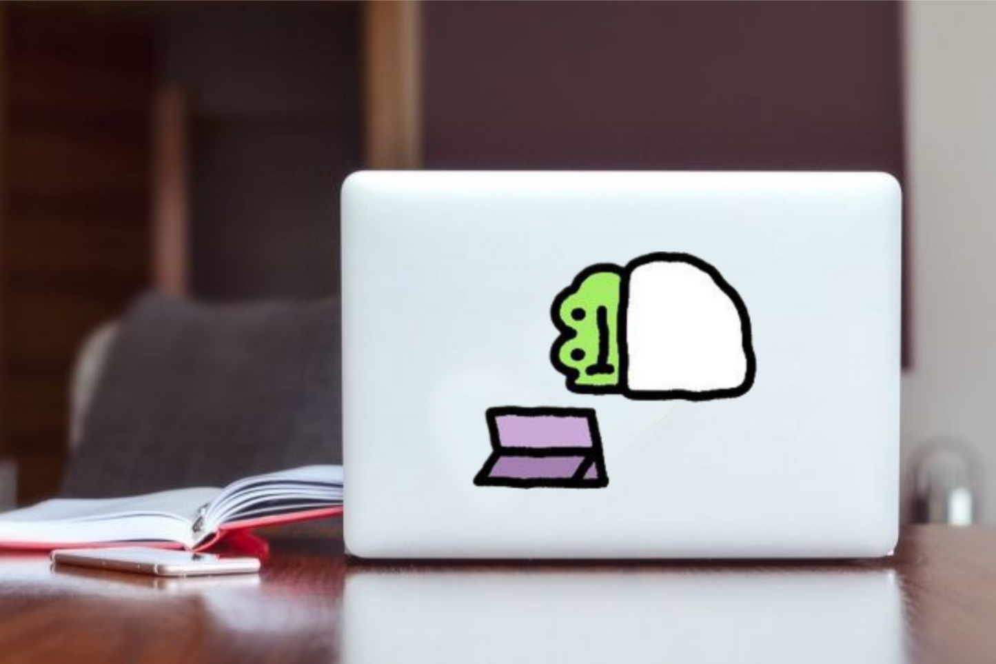 Frog Laptop Sticker 10