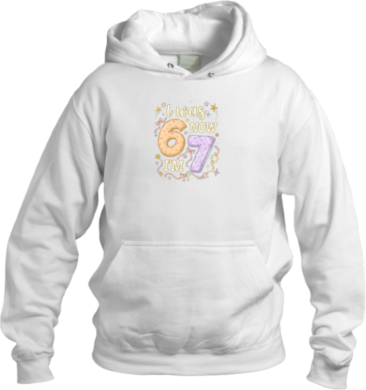 designs 67 Oversize Hoodie White 10
