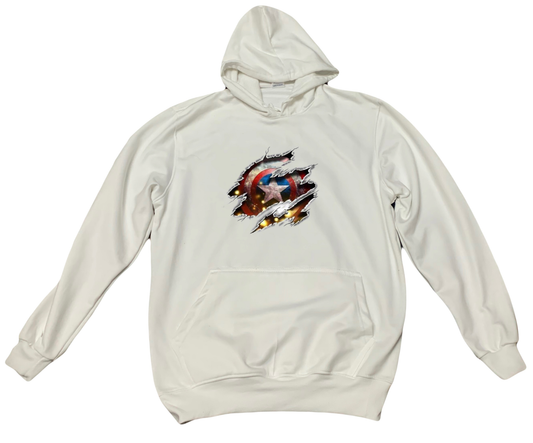 Marvel One Size hoodie White 10