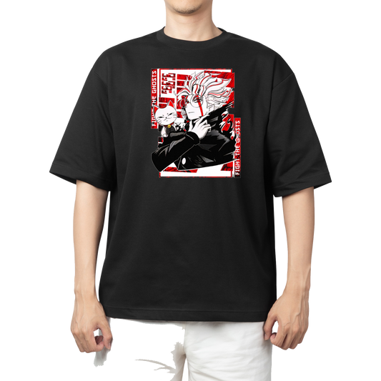 RANDOM ANIME GIRL  t- shirt Black 11