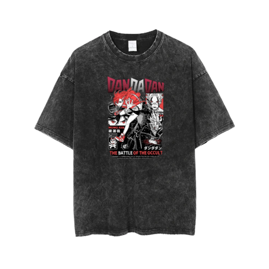 Dandadan t- shirt One Size Washed 10
