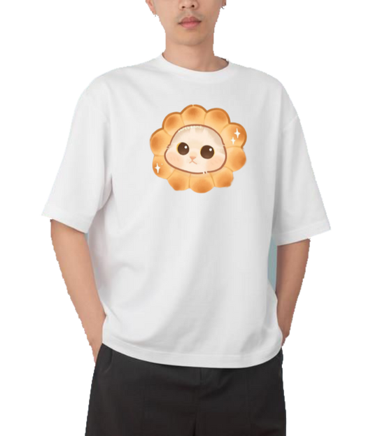 cat One Size t- shirt White 10