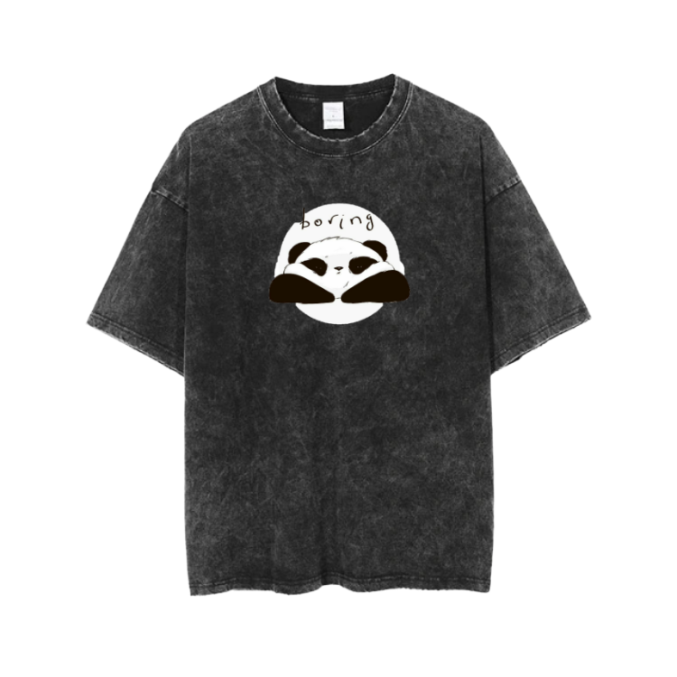 PANDA One Size t- shirt Washed 10