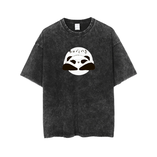 PANDA One Size t- shirt Washed 10