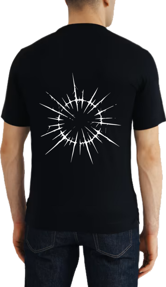Goth  t- shirt  Black Back 10