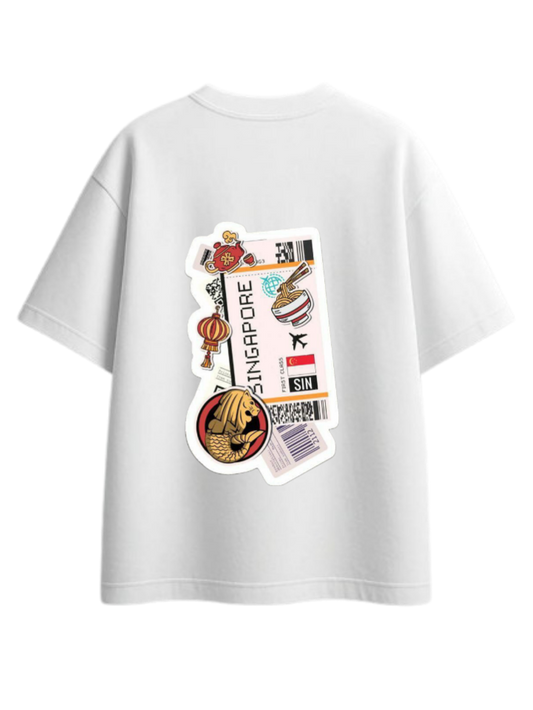 travel travellar t- shirt White Back 10